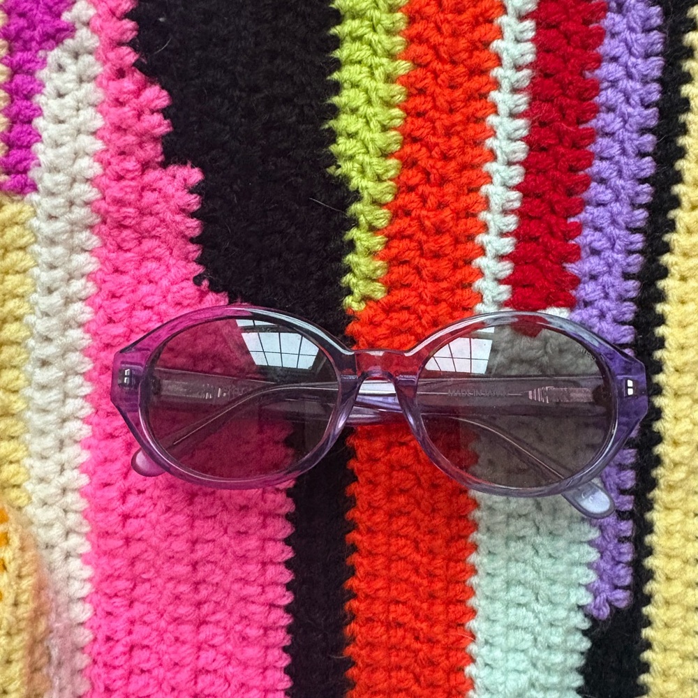 Stussy Penn Purple Sunglasses